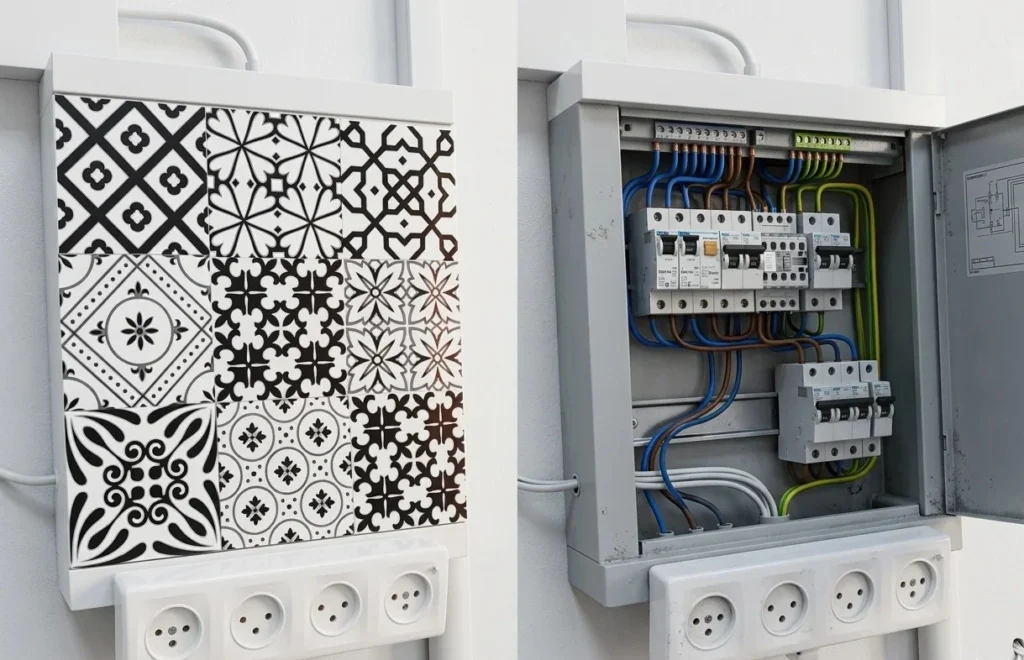 2. Building A Custom Cabinet Around The Electrical Panel Cover