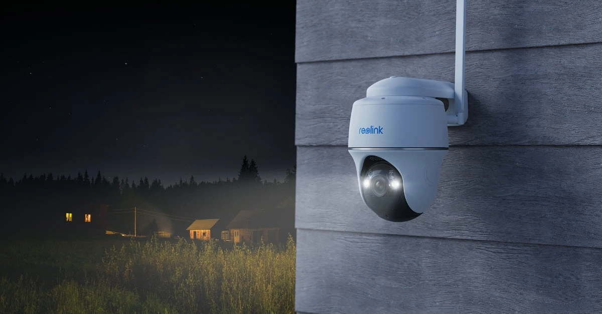 Reolink Go PT Ultra 4G LTE security camera for rural property