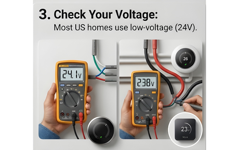 Step 3 Check Your Voltage