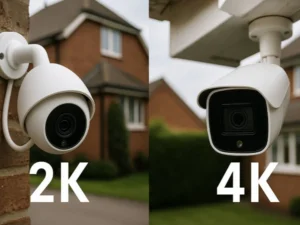 2k vs 4k Security Camera
