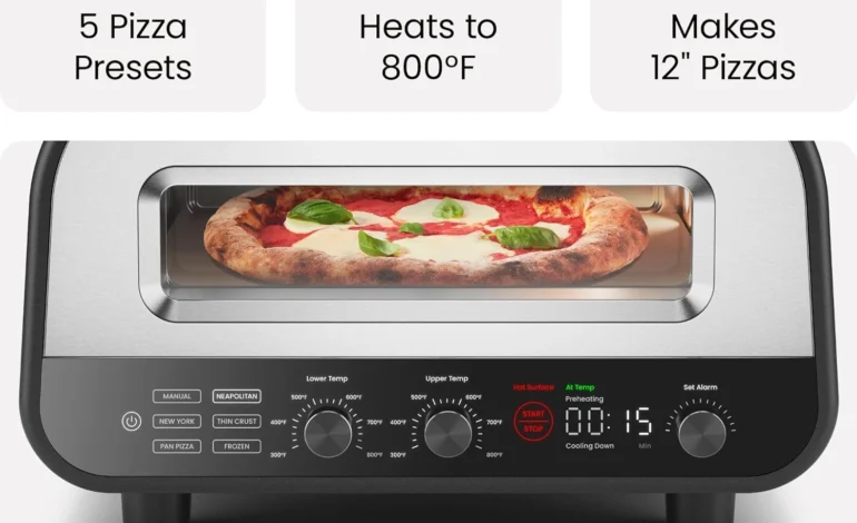 CHEFMAN Indoor Pizza Oven Review 2026 : 800°F Countertop Perfection ?