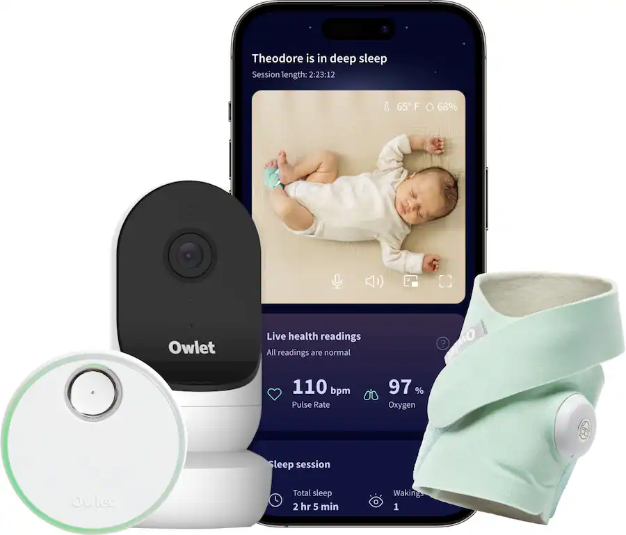 Owlet Dream Duo 2 Smart Sock and Camera