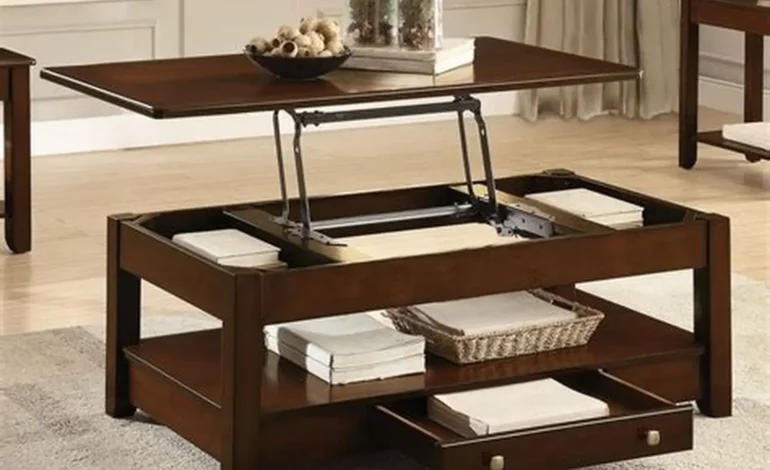 The Best Lift Top Coffee Table with Storage: (2026) Space-Saving Guide