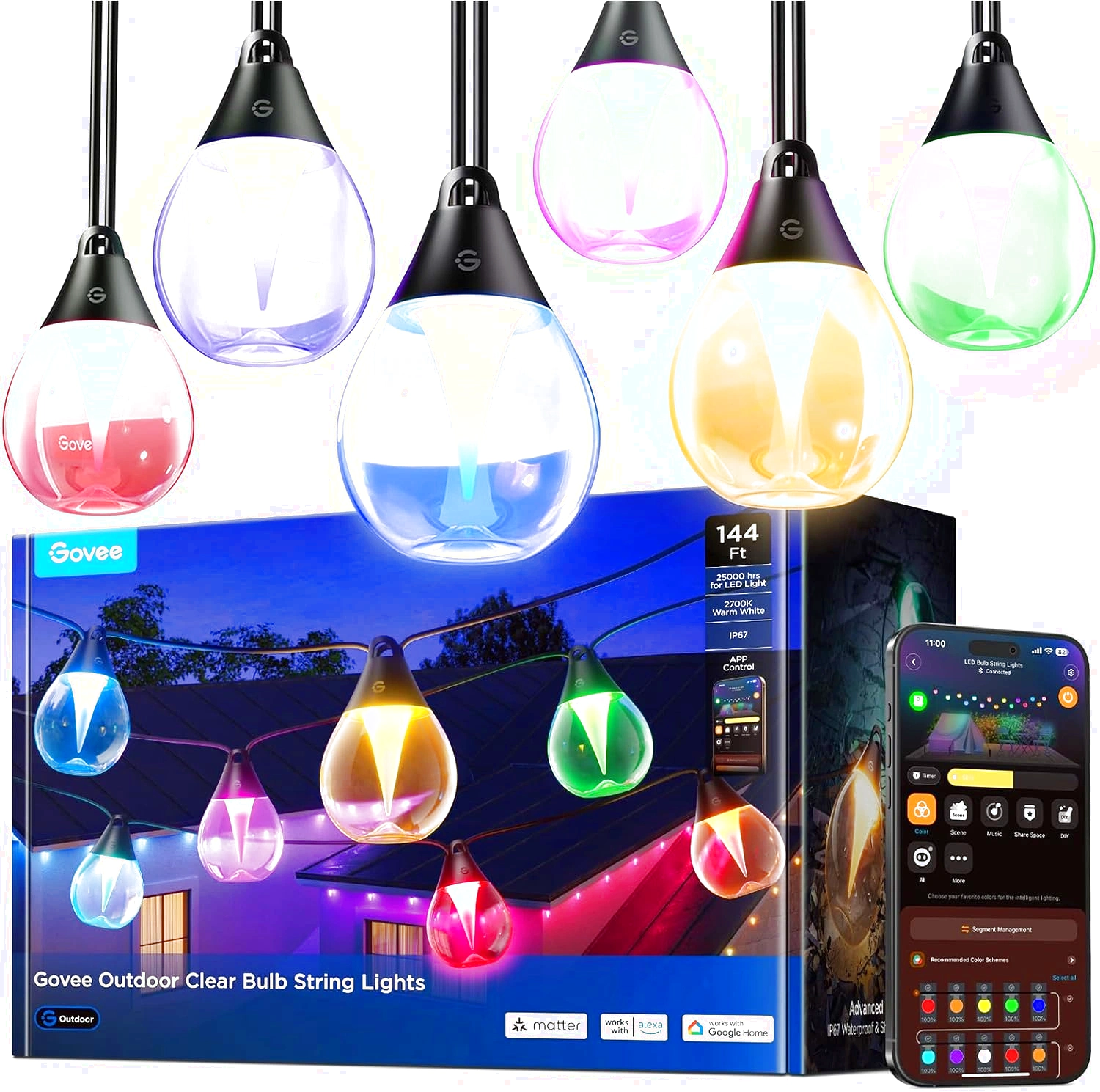 linkind permanent outdoor lights vs govee​