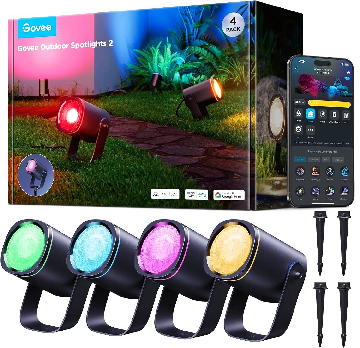 linkind permanent outdoor lights vs govee​